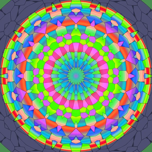 Mandala circle — Stock Photo, Image