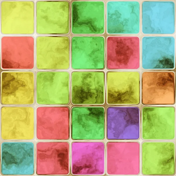 Colorful glass tiles — Stock Photo, Image