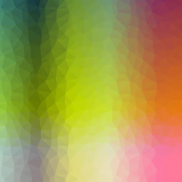 Polygonální barevné pozadí — Stockový vektor