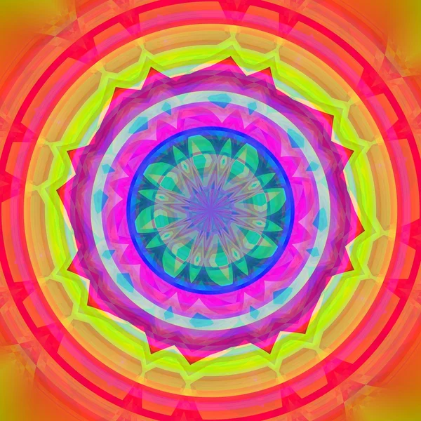 Abstract colorful circle — Stock Vector
