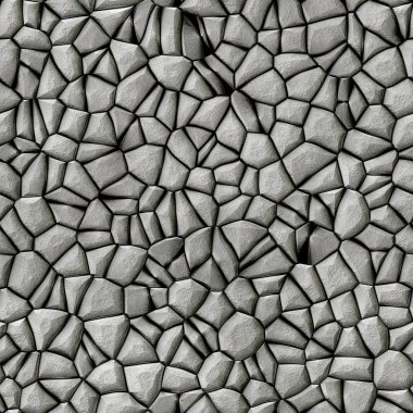 Cobble stones surface clipart
