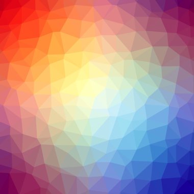 Poligonal arka plan illüstrasyon