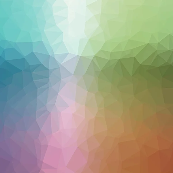 Colori poligonali sfondo — Foto Stock