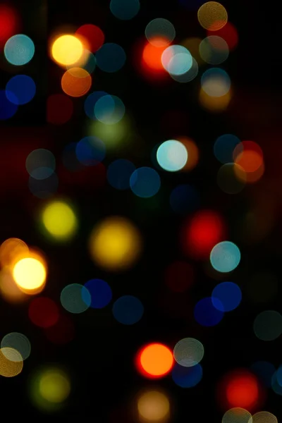 Luzes coloridas Bokeh — Fotografia de Stock