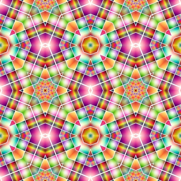 Colors kaleidoscope pattern — Stock Photo, Image