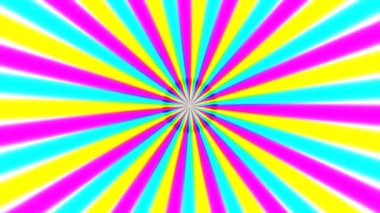 Dönen renk ışınları