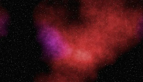 Night space nebula — Stock Photo, Image