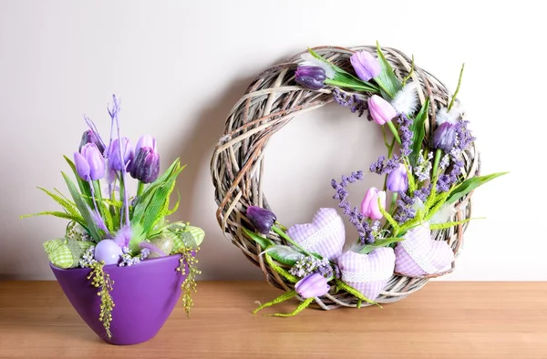 Decorazione domestica Pasqua — Foto Stock