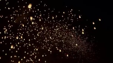Loi Krathong Festivali Timelapse