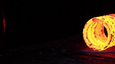 Düşer sıcak çelik yay için yağ