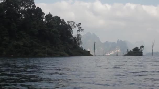 Khao Sok Milli Parkı — Stok video