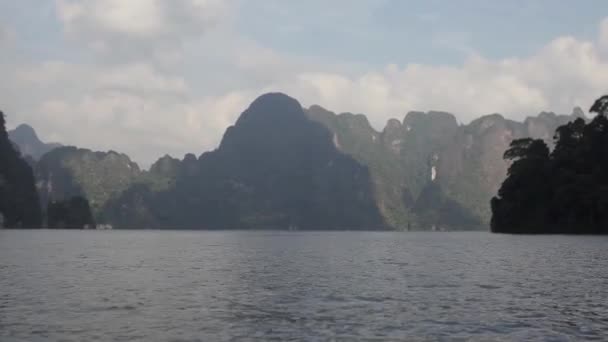 Khao sok nationalpark — Stockvideo