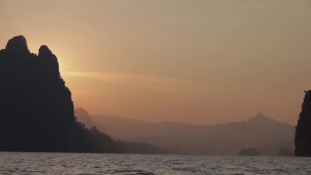 Parco nazionale di Khao Sok — Video Stock