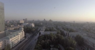 kasaba uçuş Donetsk şehri