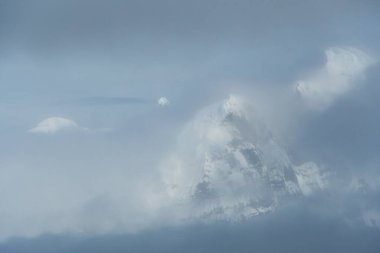 Buzdağları ve Buzdağları Antarktika yarımadasının kıyılarını ve birçok adasını oluşturur. Fotoğraf Brabant adası yakınlarında çekildi