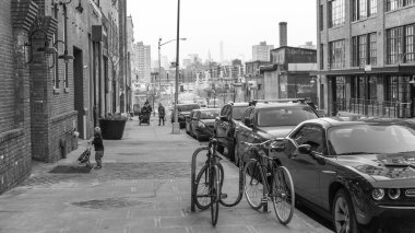 New York, ABD, 7 Mart 2016 üzerinde. New York şehri. Bir kenti