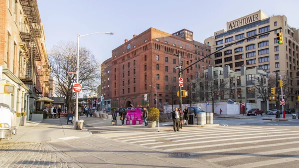 NEW YORK, États-Unis, le 7 mars 2016. New York. Une vue sur la ville — Photo