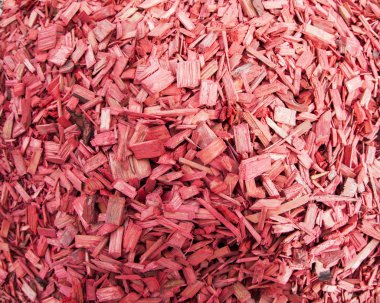 Dekoratif ahşap yongaları pembe renk kapasiteli