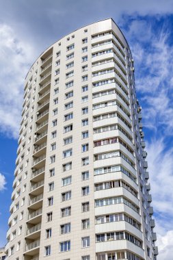  Pushkino, Rusya, üzerinde 19 Nisan 2016. Yeni bir ev parçası