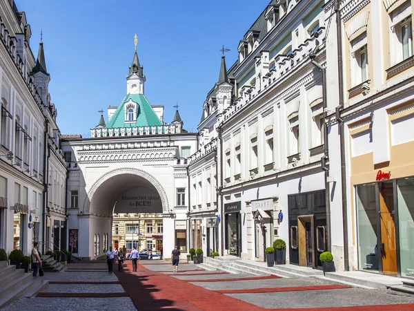 Moskou (Rusland), op 31 mei 2016. Stedelijke weergave. Tretyakovsky station — Stockfoto