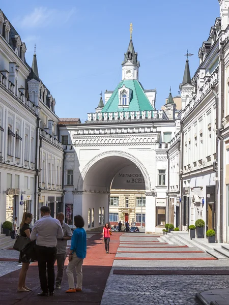 Moskau, russland, am 31. Mai 2016. Stadtansicht. Tretjakowski-Fahrt — Stockfoto