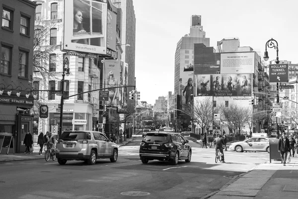 NEW YORK, USA, op 16 maart 2016. De stad New York. Stadslandschap — Stockfoto