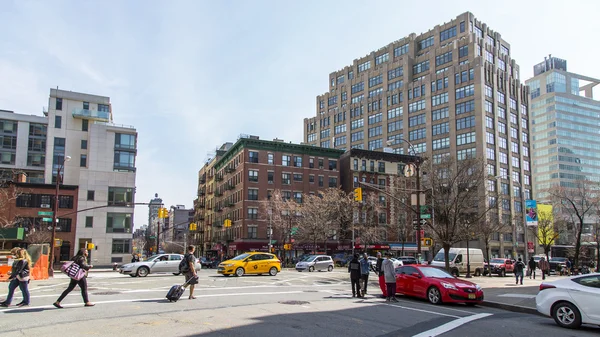 NUEVA YORK, EE.UU., 16 DE MARZO DE 2016. Ciudad de Nueva York. Paisaje urbano — Foto de Stock