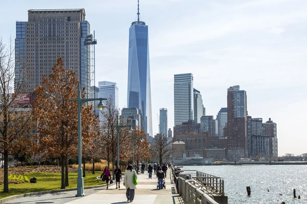 New York, ABD, üzerinde 16 Mart 2016. New York. Tipik şehir manzarası — Stok fotoğraf