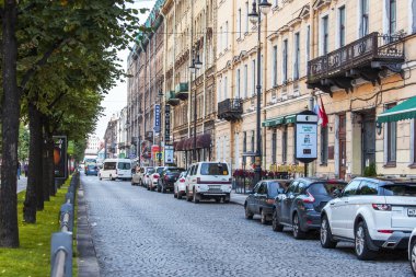 St Petersburg, Rusya, üzerinde 21 Ağustos 2016. Kentsel görünümü. Tarihsel manzarası