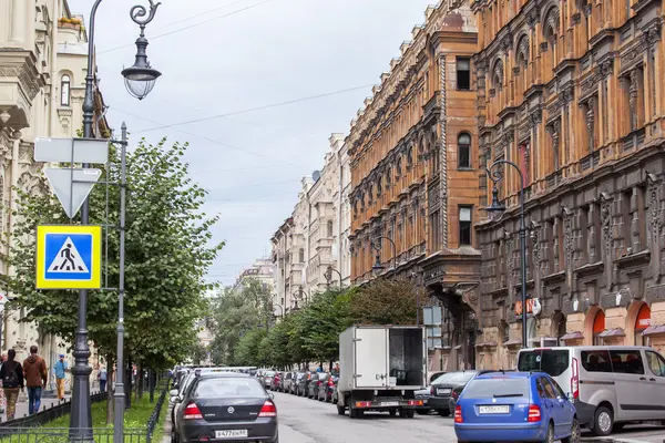 St. Petersburg, Rusko, 21 srpna 2016. Městský pohled. — Stock fotografie