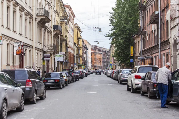 ПЕТЕРБУРГ, 21 августа. Вид на город . — стоковое фото