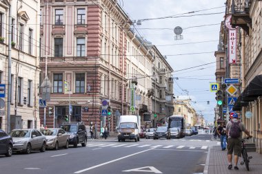 St Petersburg, Rusya, üzerinde 18 Ağustos 2016. Kentsel görünümü. Tarihsel manzarası
