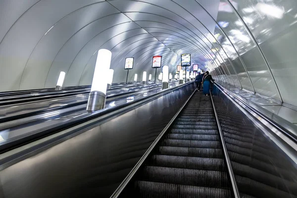 Saint Petersburg Russia July 2020 Interior Station Admiralteyskaya — Stock Photo, Image