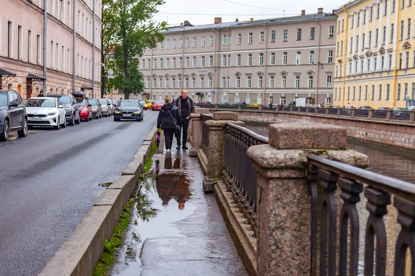 Petersburg Russland Oktober 2020 Blick Auf Den Gribojedow Kanal Und — Stockfoto