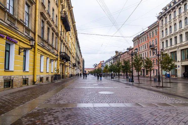 Petersburg Russia June 2020 View Street Historical Part City — Stock Photo, Image