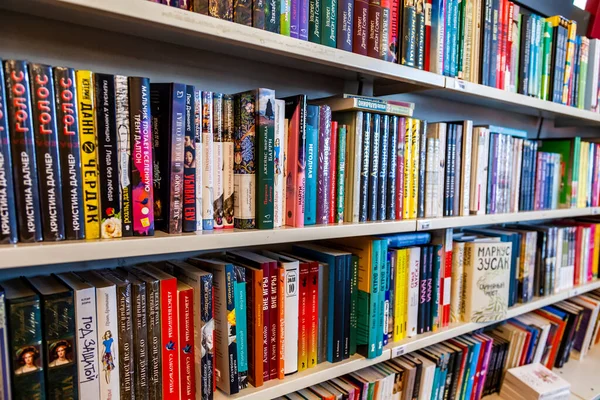 Saint Petersburg Russia June 2020 Interior Famous Bookstore Nevsky Prospect — Stock Photo, Image