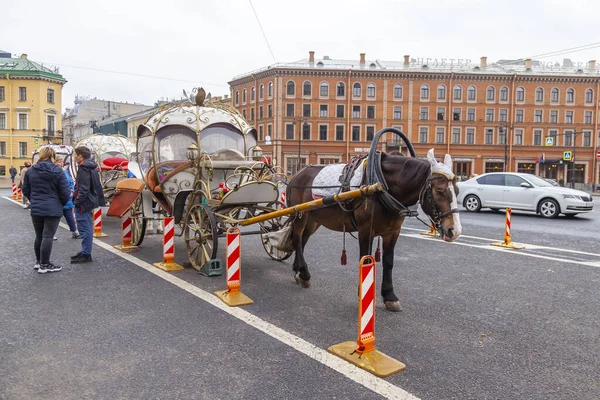 São Petersburgo Rússia Junho 2020 Vista Rua Parte Histórica Cidade — Fotografia de Stock