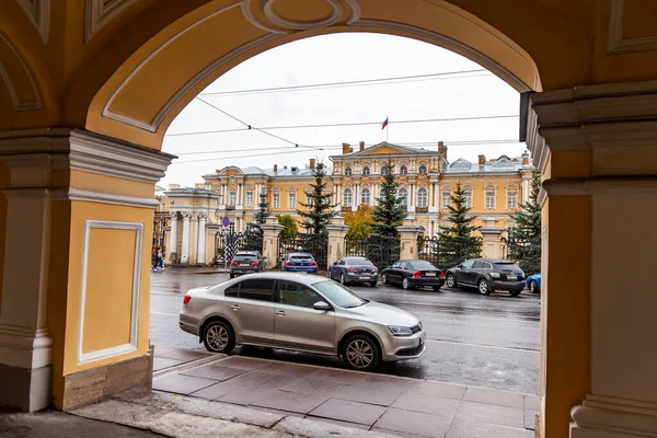 Saint Pétersbourg Russie Juin 2020 Vue Sur Rue Dans Partie — Photo