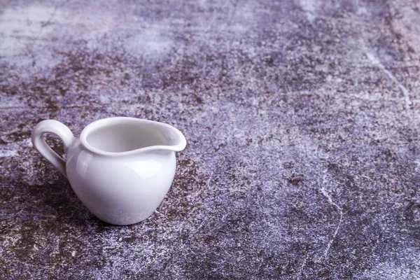 Portion Jug Cream Milk Table — Stock Photo, Image