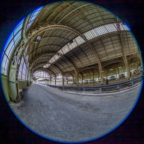 Petersburg Russia March 2021 Vitebsk Railway Station Oldest City Platforms — Stock Photo, Image