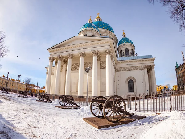 São Petersburgo Rússia Março 2021 Vista Cidade Catedral Santíssima Trindade — Fotografia de Stock