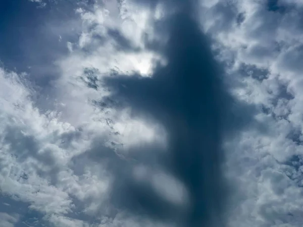 Heavenly landscape. Sky and clouds before the storm