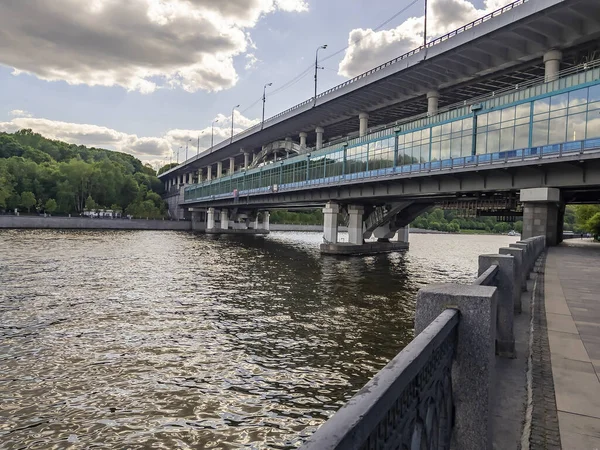 Moscou Rússia Maio 2021 Vista Cidade Rio Moscou Seus Pitorescos — Fotografia de Stock