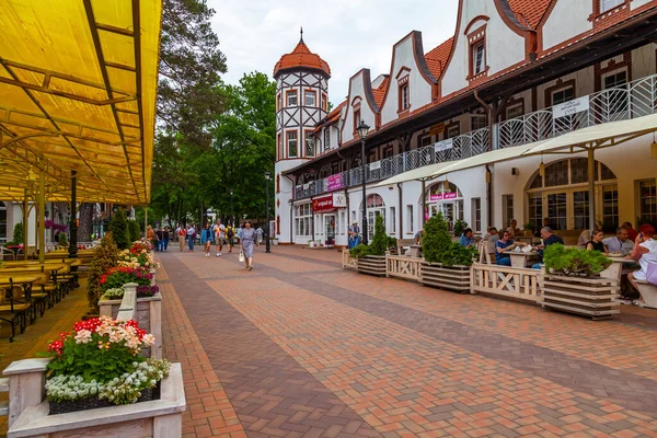 Svetlogorsk Ryssland Juni 2021 Typisk Urban Arkitektonisk Ensemble — Stockfoto