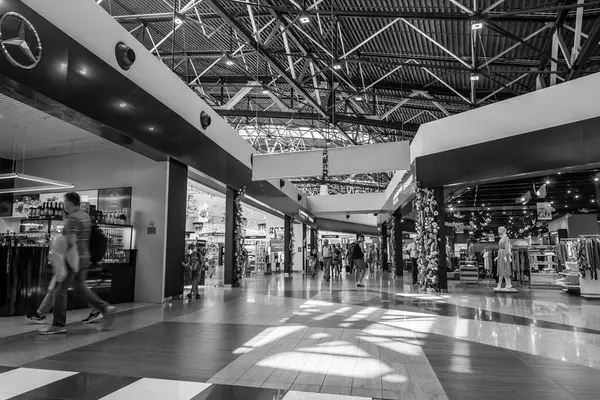 Moscow Russia June 2021 Interior International Airport Sheremetyevo — Stock Photo, Image