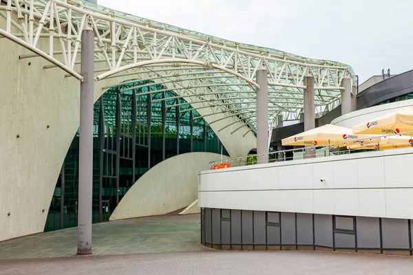 Svetlogorsk Rússia Junho 2021 Edifício Moderno Sala Concertos Yantar Hall — Fotografia de Stock