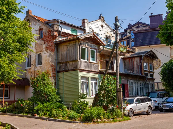 Zelenogradsk Russland Juni 2021 Typisches Architektonisches Ensemble Bereich Der Historischen — Stockfoto