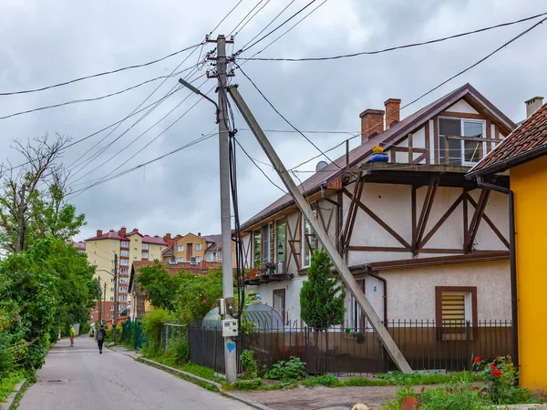 Zelenogradsk Rússia Junho 2023 Conjunto Arquitetônico Típico Área Desenvolvimento Urbano — Fotografia de Stock