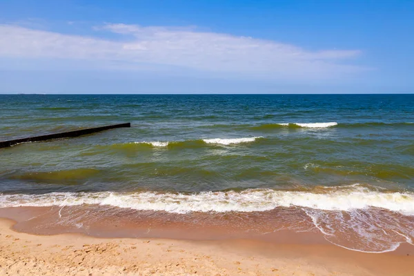 Морской Пейзаж Линией Горизонта Природа — стоковое фото