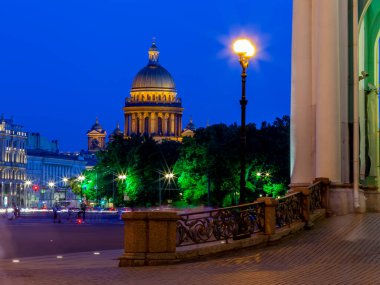 St. Petersburg, Rusya, 26 Temmuz 2021 akşam vakti.